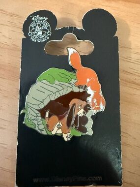 Disney Pin Trading Fox and the Hound Copper Pin